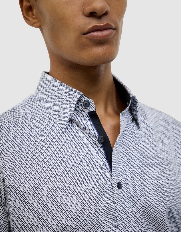Politix - Asher Modern Geo Shirt