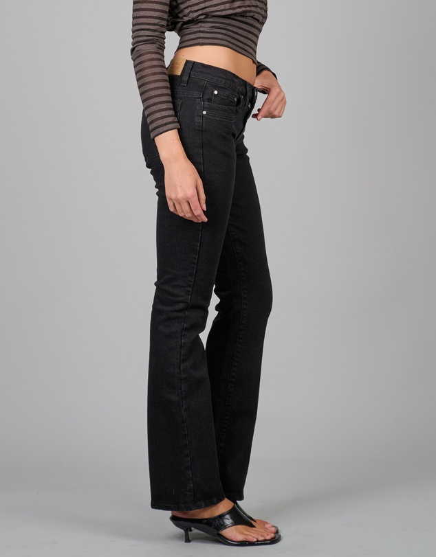 Love and Nostalgia - ‘Killer’ Low Rise Bootcut Jean - Washed Black
