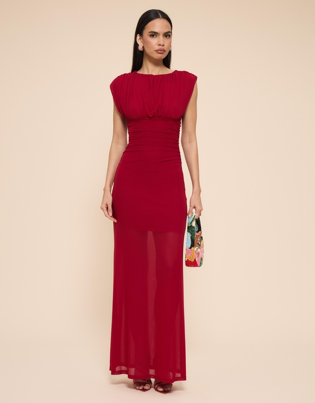 CHANCERY - Savanna Mesh Maxi Dress