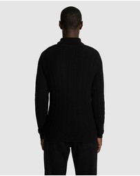yd. - Jimmy Roll Neck Knit Jumper