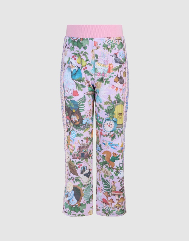 Fleur Harris - 'Faraway Friends' Magic Faraway Tree Track Pant in Lilac