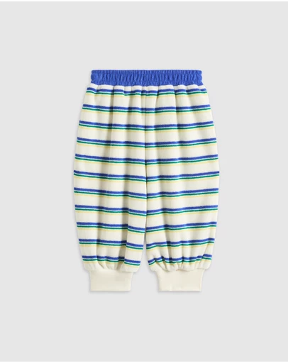 Seed Heritage - Stripe Towelling Track Pant