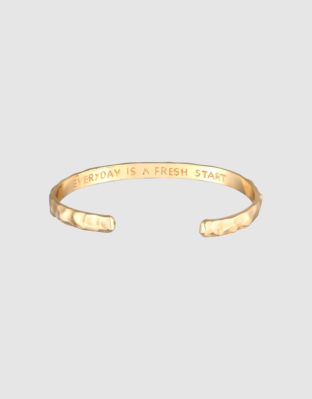 Haze & Glory - ICONIC EXCLUSIVE - Bracelet Men Everyday Bangle 925 Sterling Silver Gold-Plated
