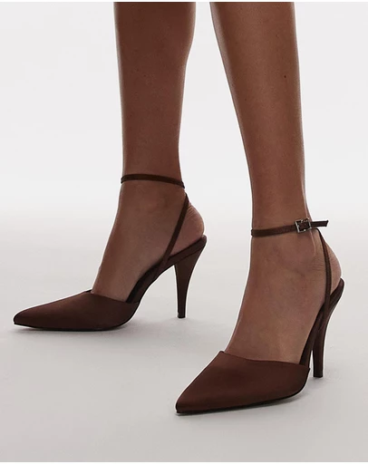 TOPSHOP - Demi Cone Heel Court Shoes