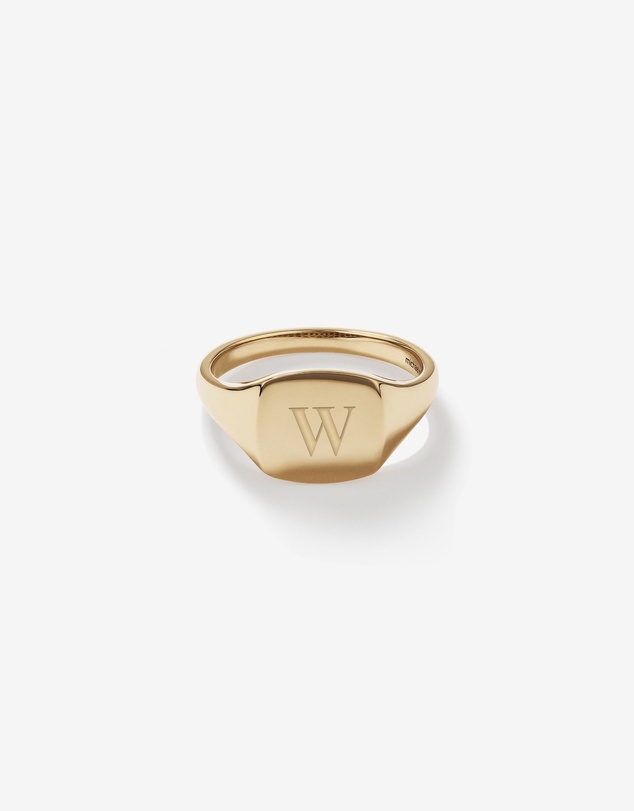 Michael Hill - Square Signet Ring in 10kt Yellow Gold