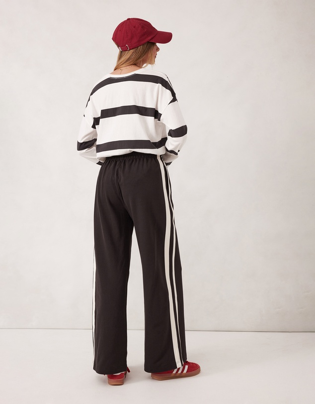 Ceres Life - Gigi Wide Leg Terry Trackpant