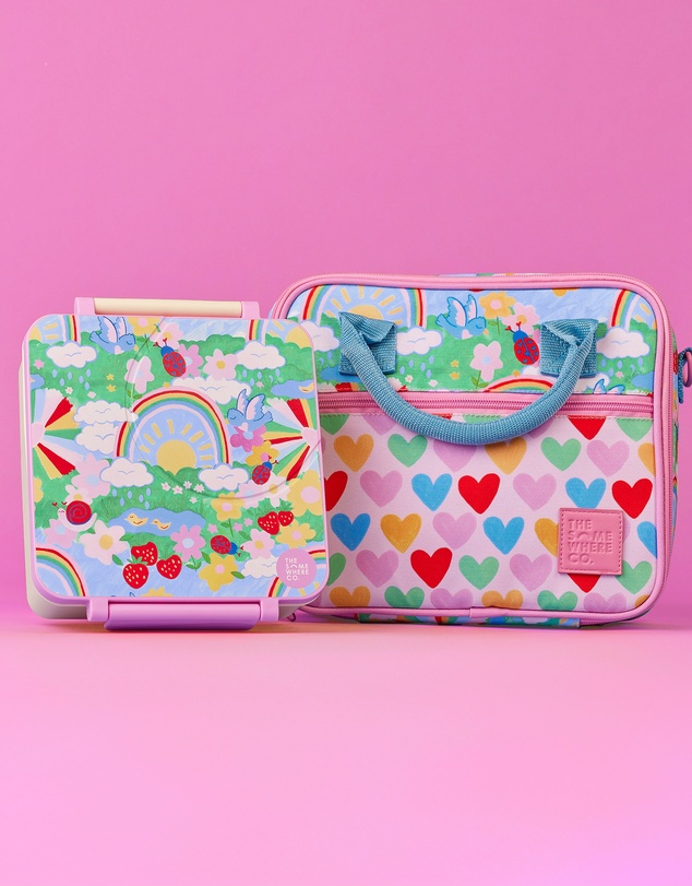 The Somewhere Co - Rainbow Garden Mini Lunch Case