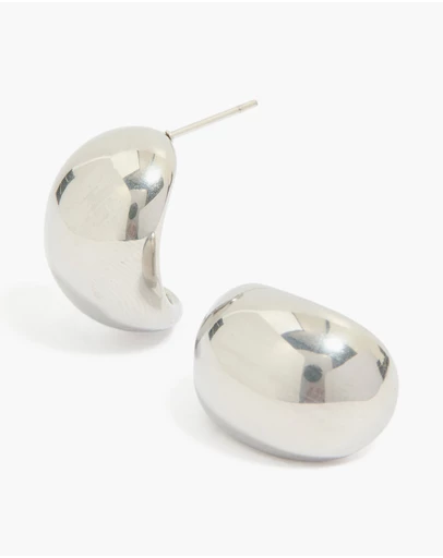 Lovisa - Waterproof Stainless Steel Small Cave Stud Earrings