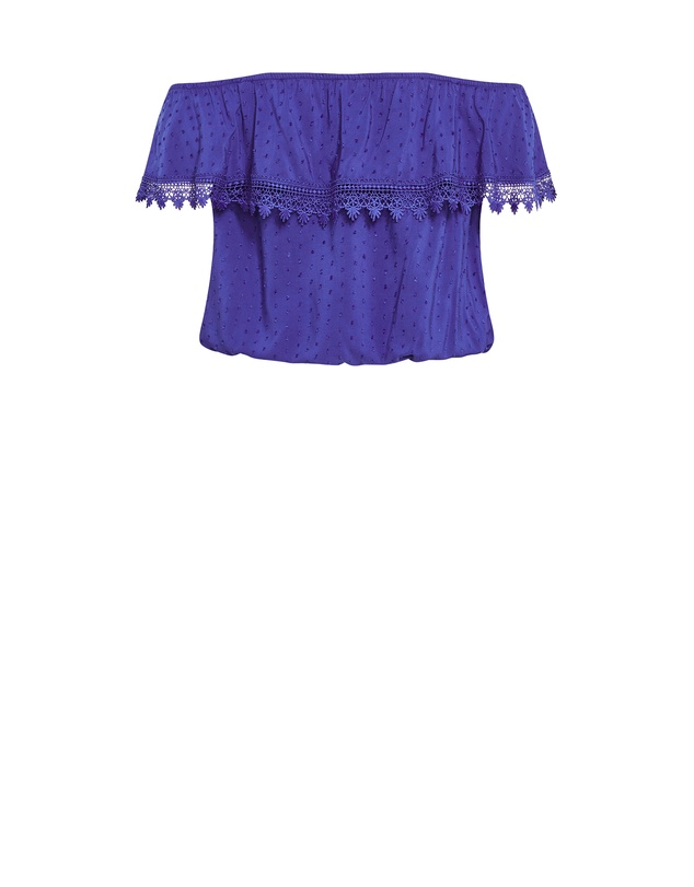 City Chic - Spot Sara Top