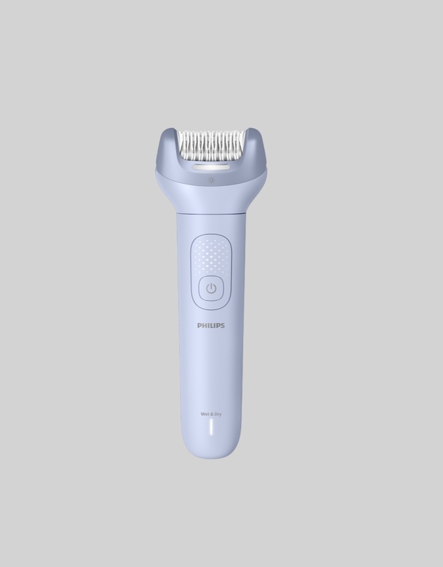 Philips - Philips Epilator Series 8000 Pastel Blue