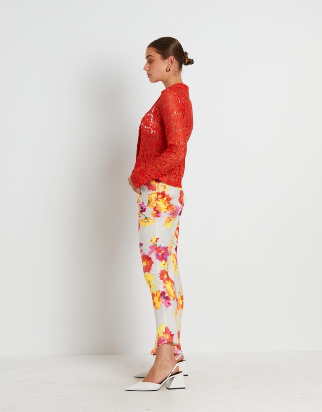 Studio - Pip Sheer Lace Long Sleeve Shirt