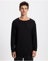 Surrounded By Ghosts - The Trona Wool Long Sleeve Tail T-Shirt