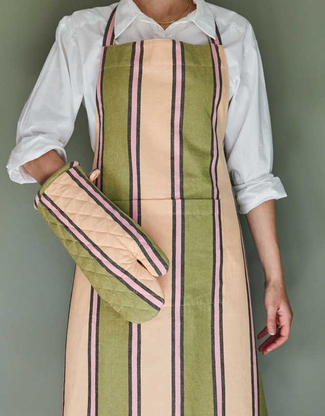 Mosey Me - Carnival Stripe Oven Mitt