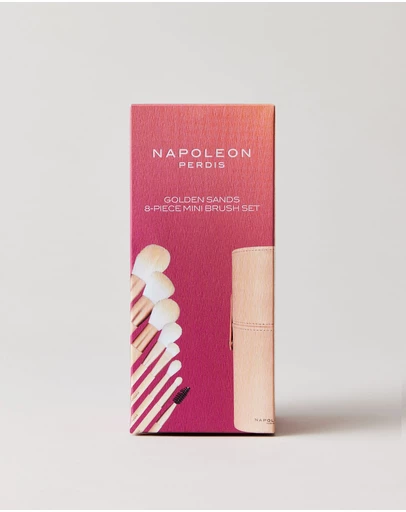 Napoleon Perdis - Golden Sands 8-Piece mini Brush Set