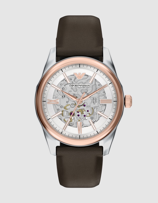 Emporio Armani - Brown Analogue Watch