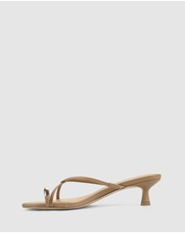 Siren - Xane Kitten Heel Thongs