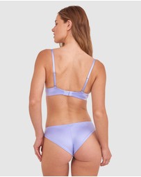 Bras N Things - Bethany Essentials Contour Plunge Bra - Pale Blue