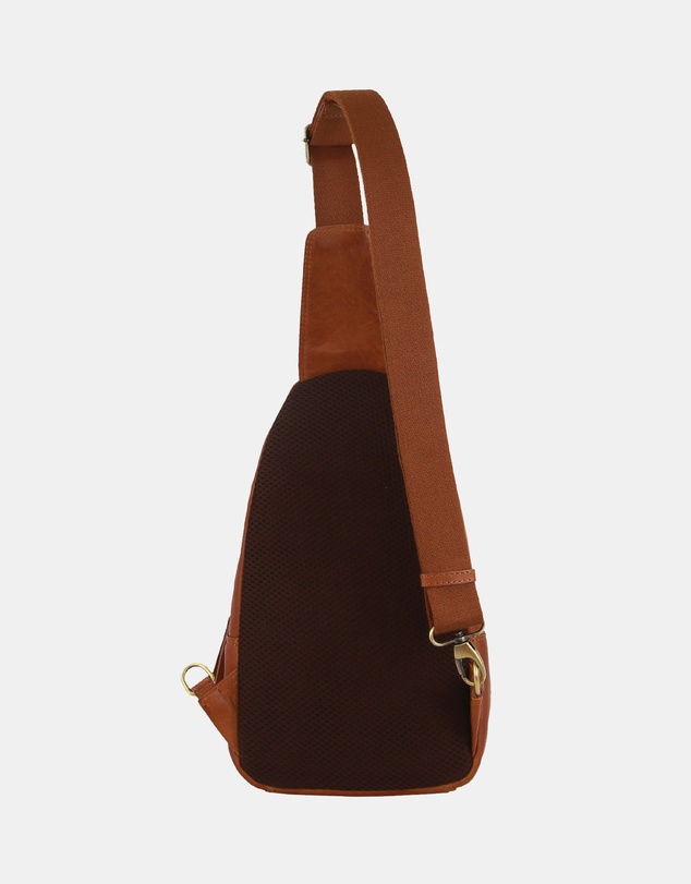 Pierre Cardin - Pierre Cardin Men's Leather Sling Bag