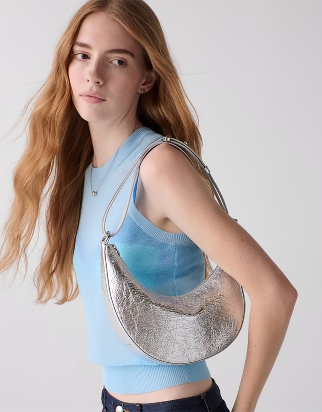 Kate Spade - Duo Crinkle Metallic Leather Crossbody Bag