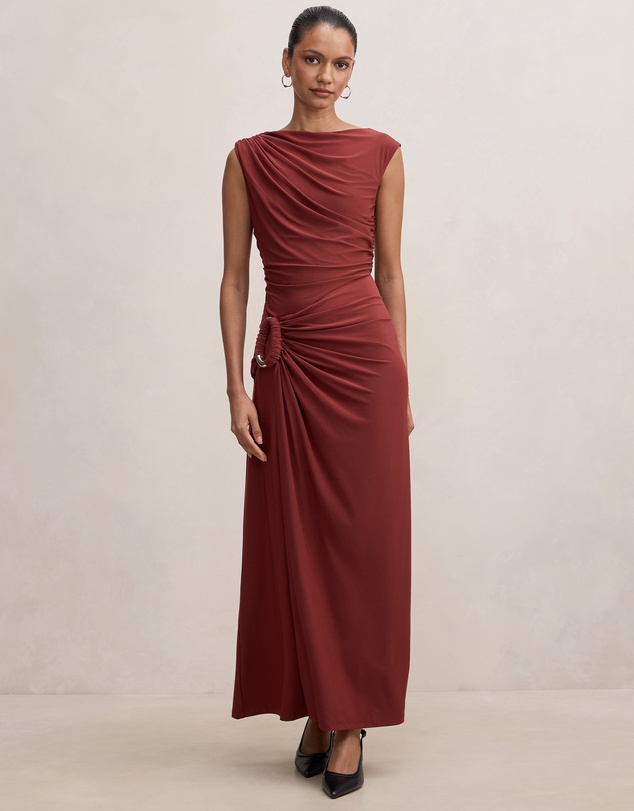 Forever New Petite - Fiora Petite Hardware Jersey Dress