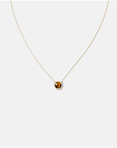 Daniel Wellington - Audrey Necklace Tiger Eye
