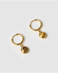 Arms Of Eve - Asher Earrings - Tiger's Eye