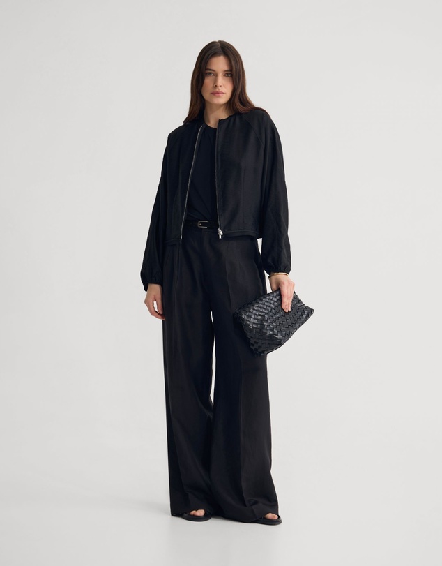 Oxford - Cindy Unlined Bomber Jacket