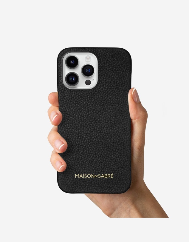 Maison De Sabre - Leather Phone Case (iPhone 14 Pro)