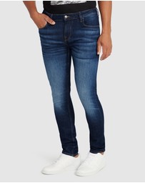 GUESS - Eco Low-Rise Super Skinny Chris Denim Jeans