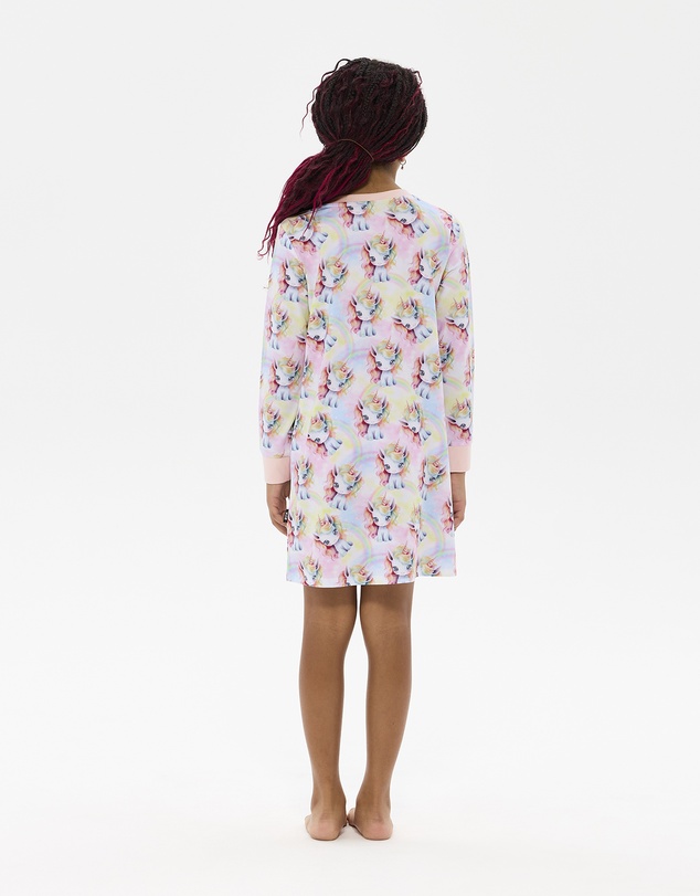 Rock Your Kid - Unicorn Pony Long Sleeve Lily Nightie