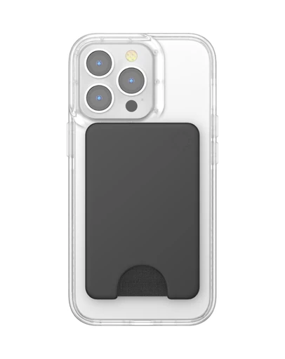 PopSockets - PopWallet MagSafe Phone Wallet Card Holder + Magnetic Adapter Ring