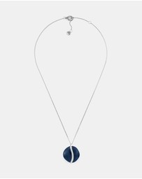 Skagen - Sofie Sea Glass Silver Tone Necklace