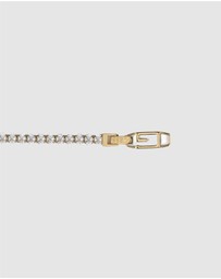 GUESS - Guess 5mm G Logo Tennis CZ Bracelet
