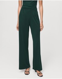 M.N.G - Pleated Wide Leg Trousers