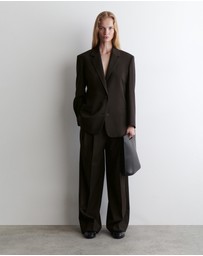 COS - Relaxed Twill Wide Leg Trousers