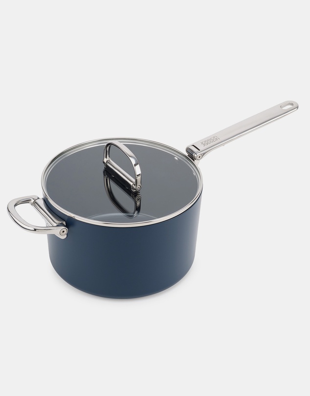 Joseph Joseph - Space Non-stick Saucepan with Folding Handles and Lid - 23 cm