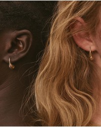 Najo - Eau Yellow Gold Earrings