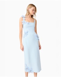 Elliatt - Chantelle Midi Dress in Blue