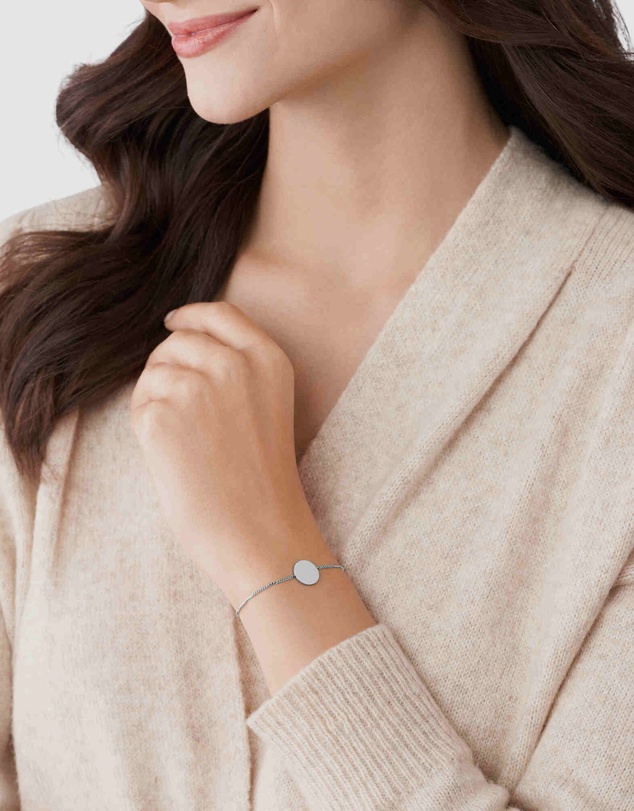 Fossil - Classics Silver-Tone Bracelet