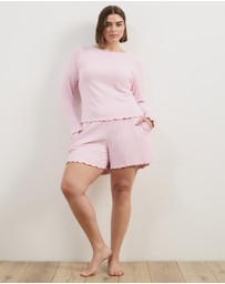 Atmos&Here Curvy - Karli LS Pyjama Set