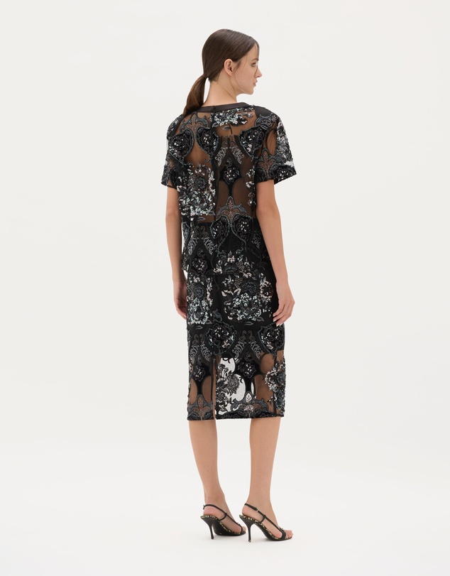 Muma World - Sphinx Beaded Box Tee