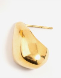 Lovisa - Waterproof Gold Plated Stainless Steel Organic Drop Earrings