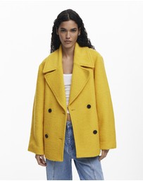Desigual - Short fleece coat