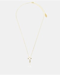 Georgini - GEORGINI OCEANS FRESWATER PEARL CROSS GOLD