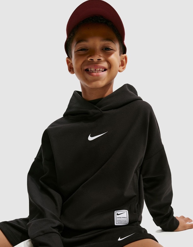 Nike - Pro Dri-FIT Fleece Pullover Training Hoodie - Teens