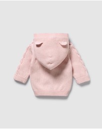 Wilson & Frenchy - Organic Knitted Cable Jacket - Babies