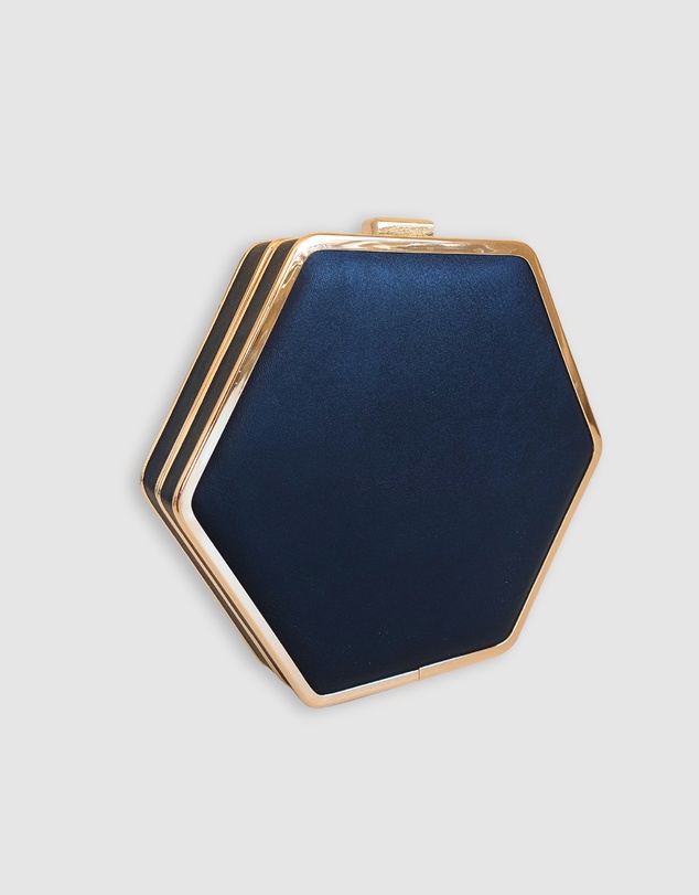 Izoa - Claire Clutch Black