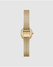 Breda - Beverly Tethered Gold and Metal Bracelet Watch, 25MM