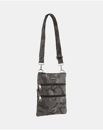 Pierre Cardin - Pierre Cardin Nylon Anti-Theft Cross Body Bag