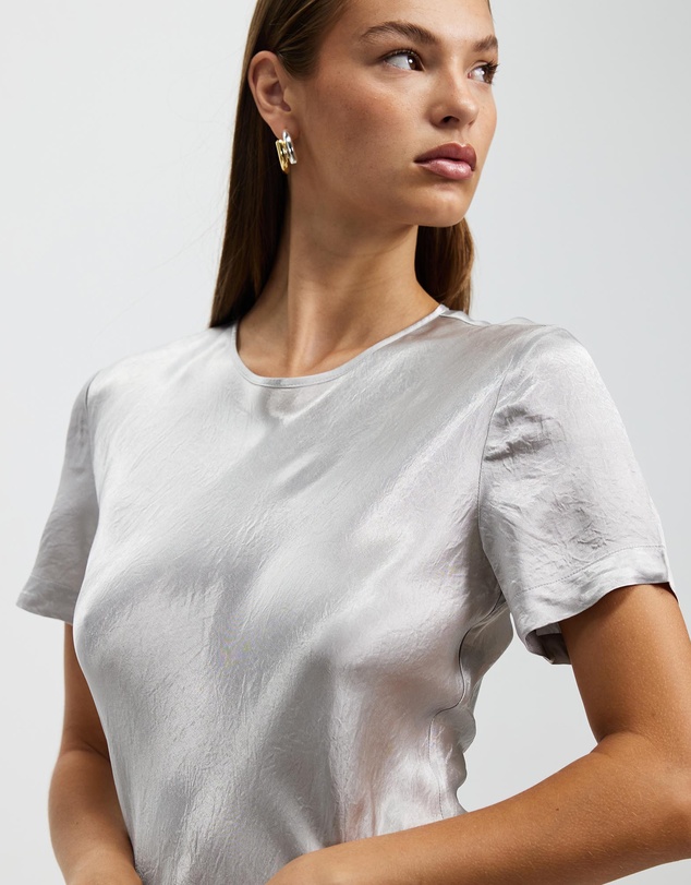 Third Form - Crush Bias Tee Midi Dress